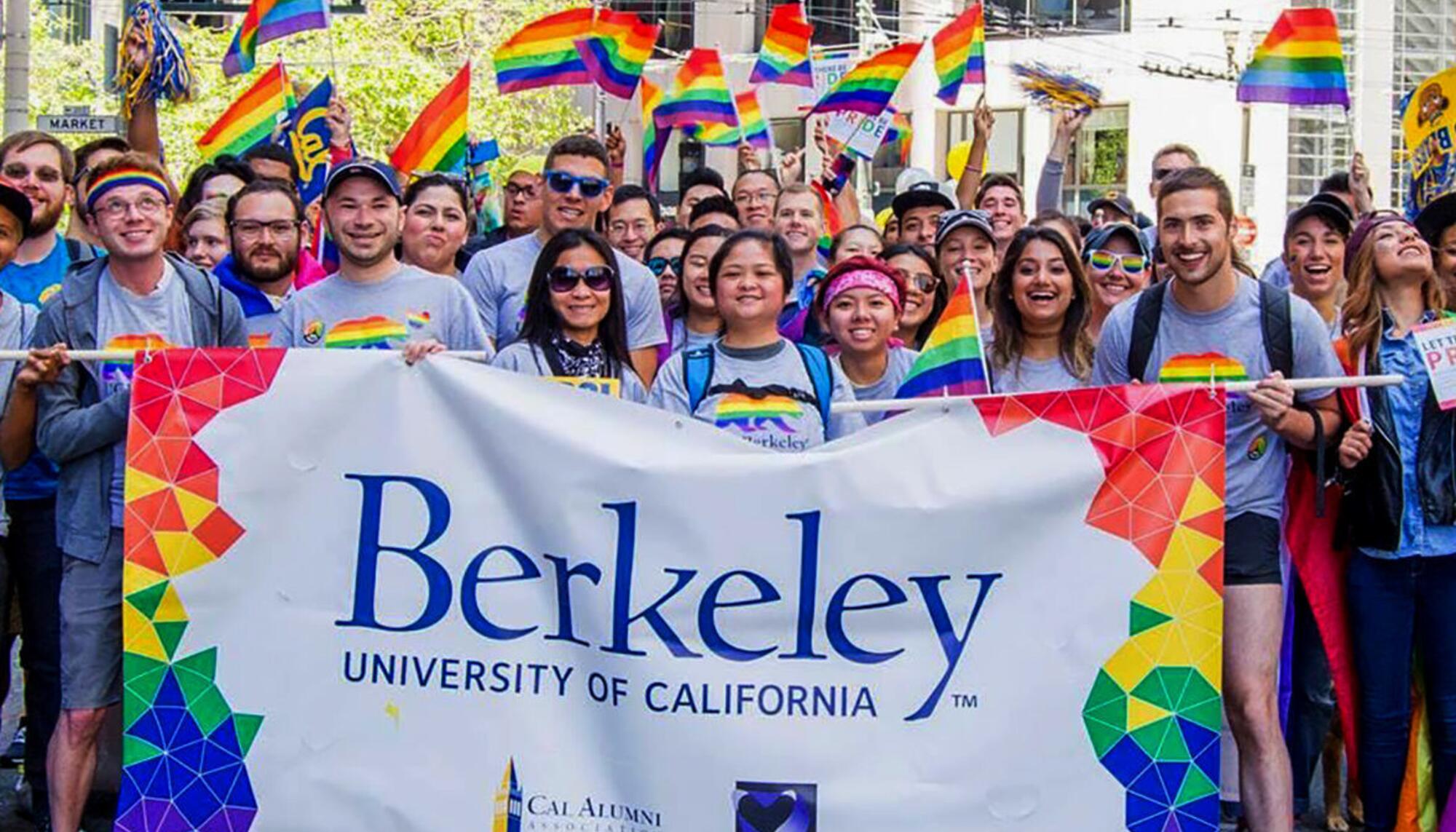 Diversidad sexual en la Universidad de Berkeley, en California.